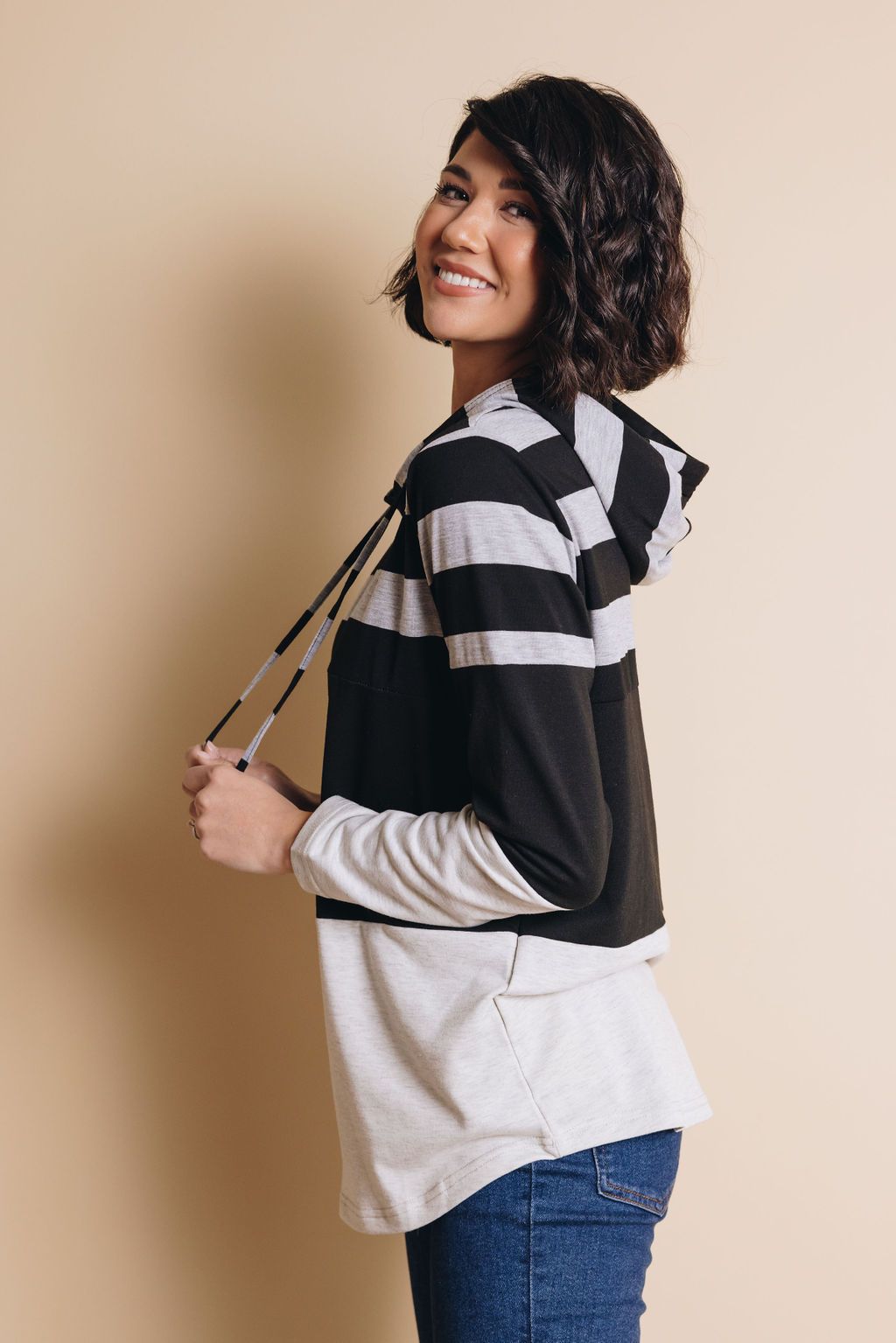 Wiley Striped Hoodie