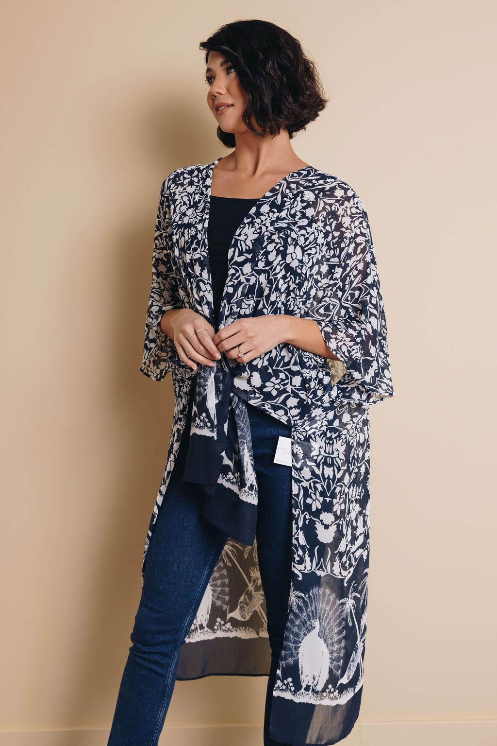 May Flowers Floral Kimono