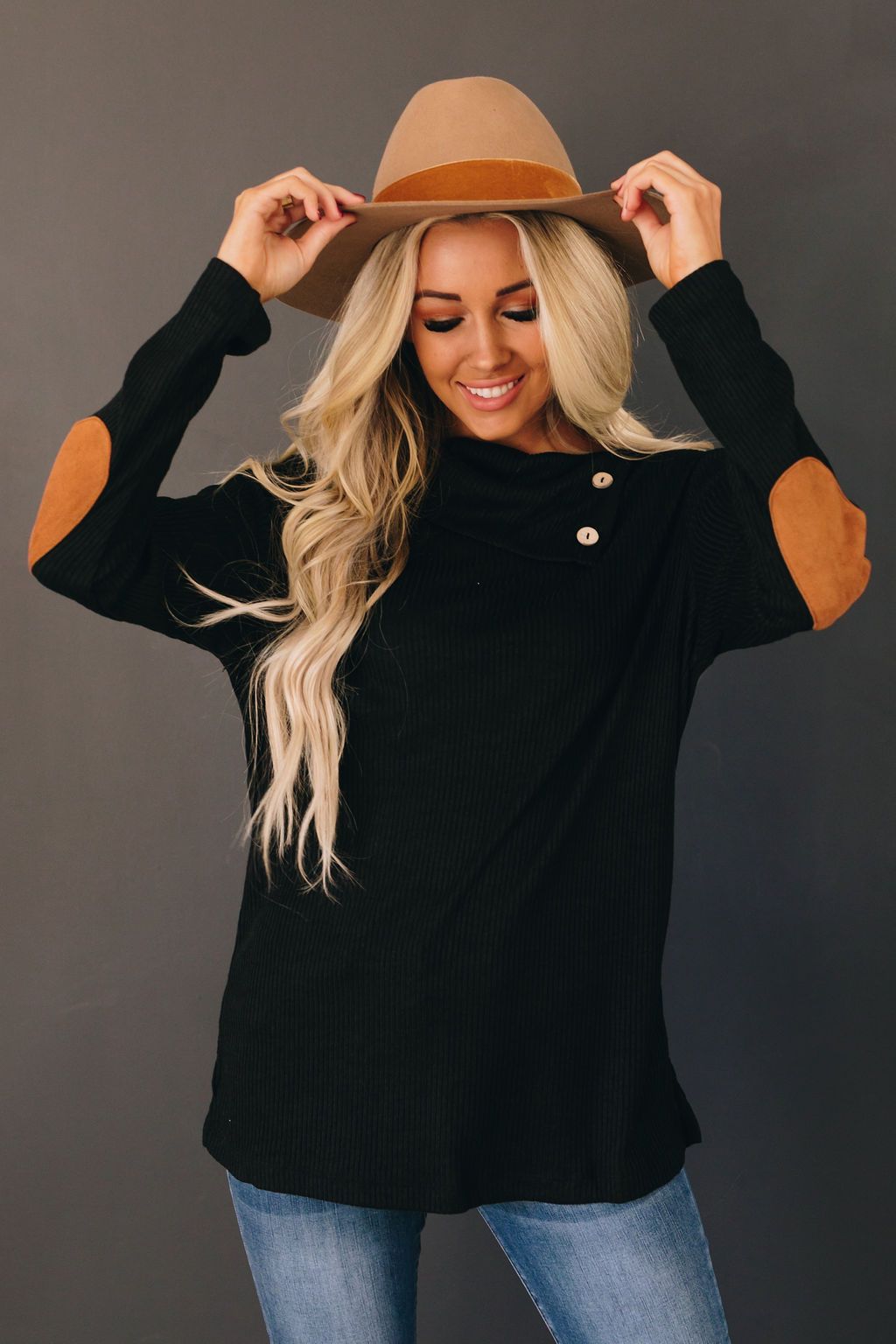 Abe Buttoned Knit Top