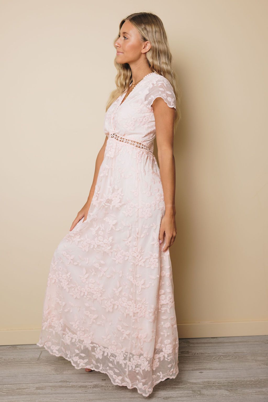 Darla Lace Maxi Dress