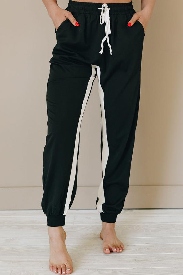 Jefferson Stripe Drawstring Joggers