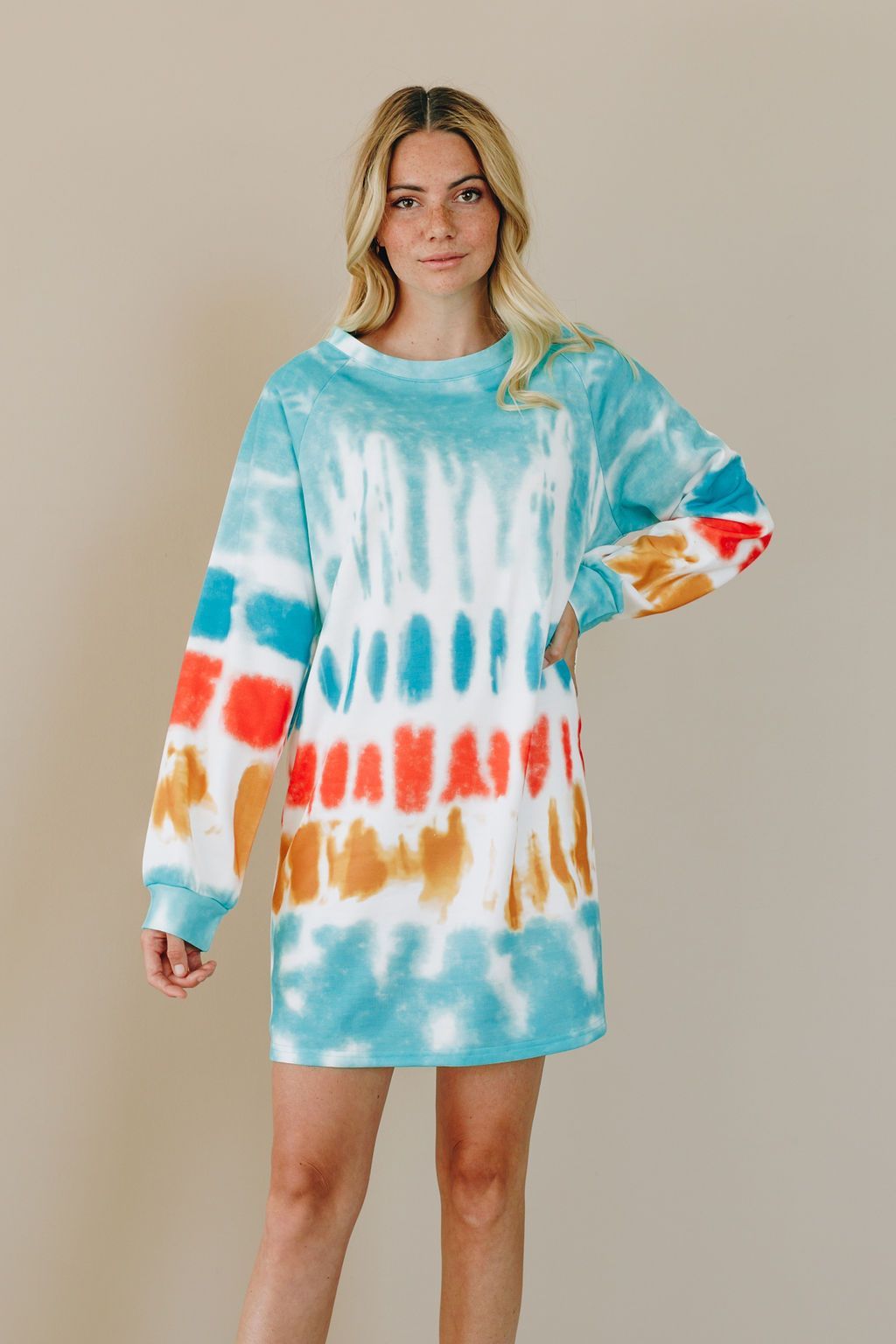 Fit To Be Tie-Dyed Oversized Sweatshirt