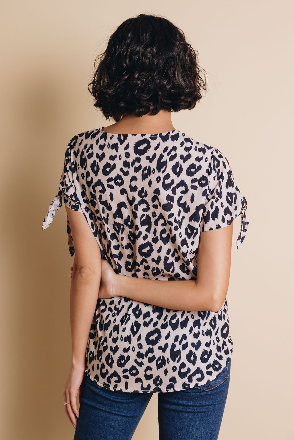 Stay With Me Tie Detail Top