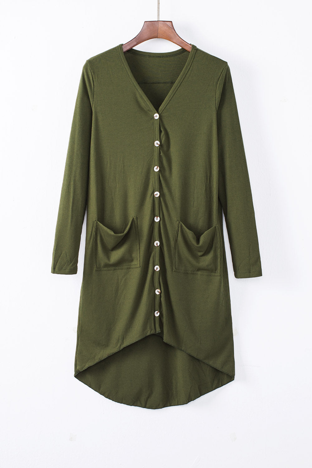 Easy Living High Low Ribbed Cardigan