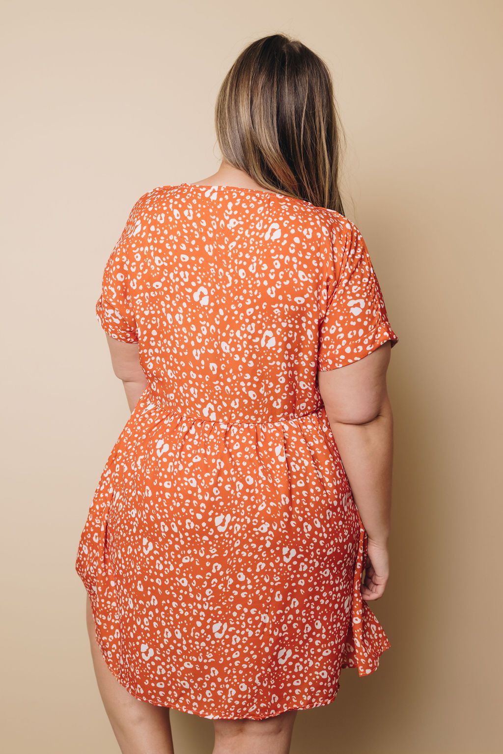 Plus Size - City Of Music Leopard Dress