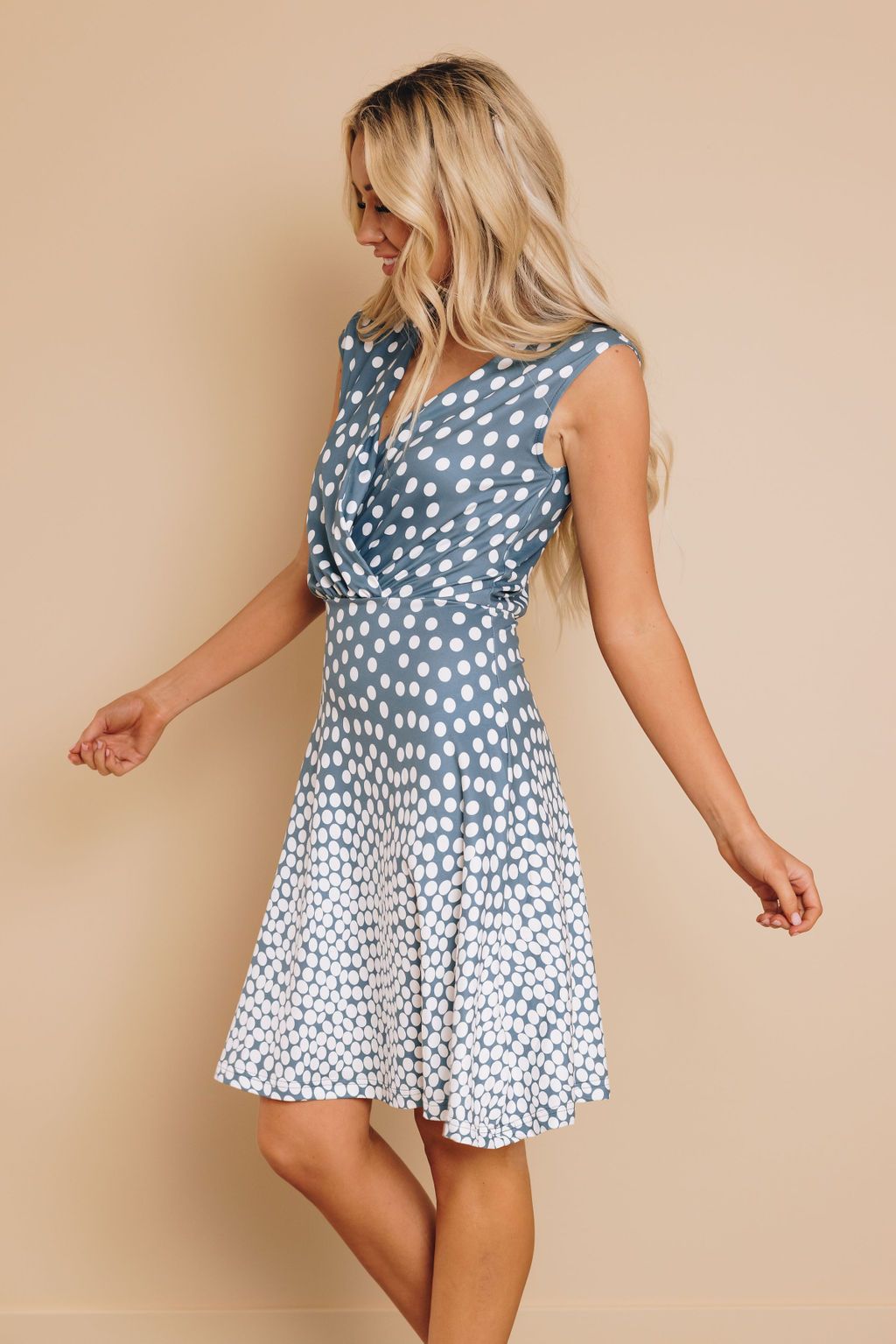 Kathy Polka Dot Dress