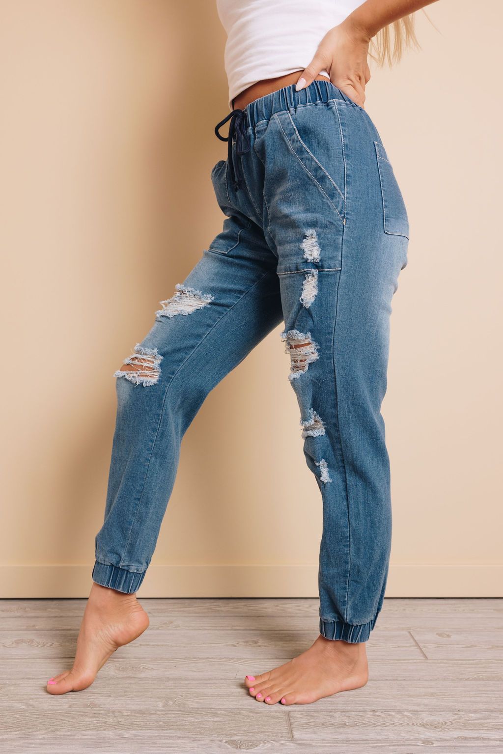 Broward Denim Joggers