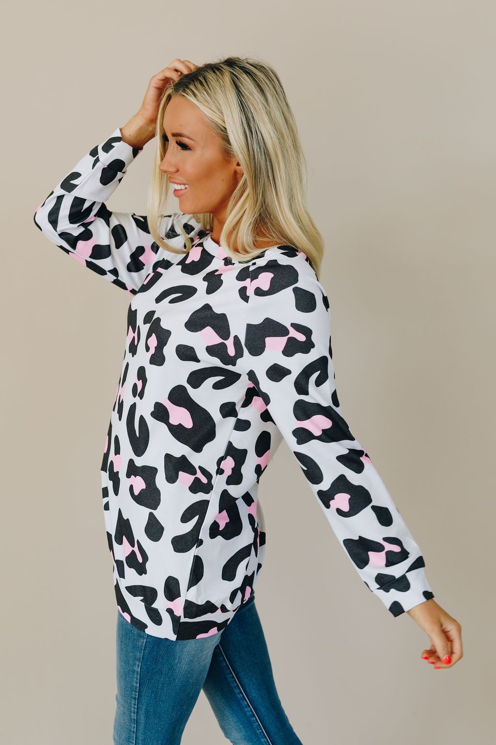 Cheetah Girl Pullover