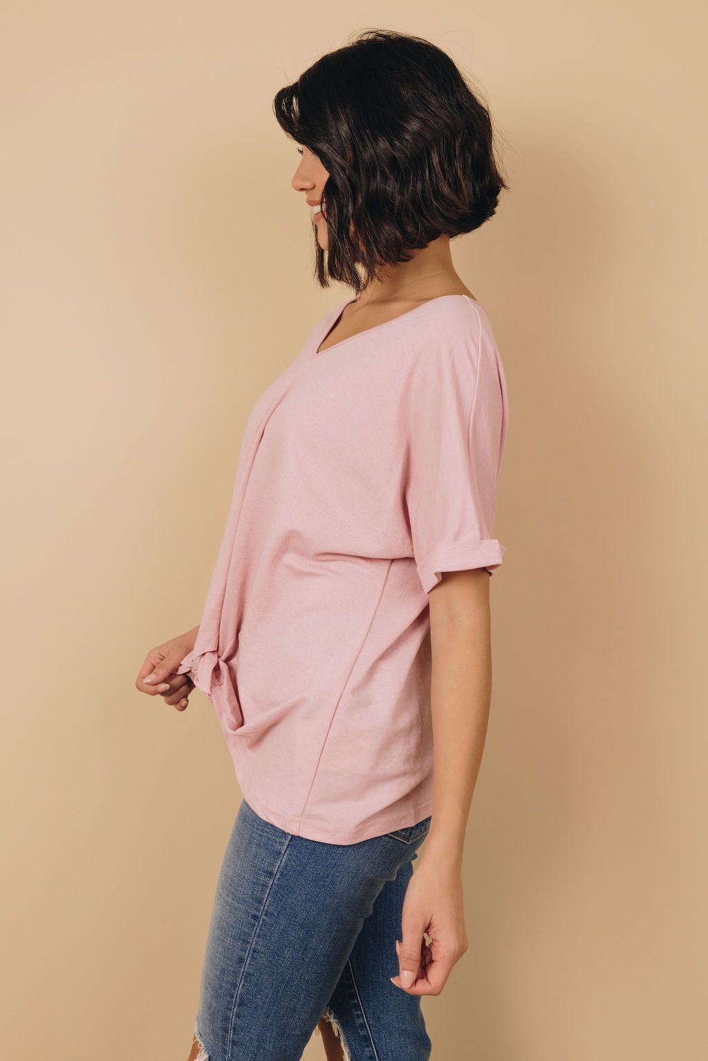 Natural Minded Twist Tee