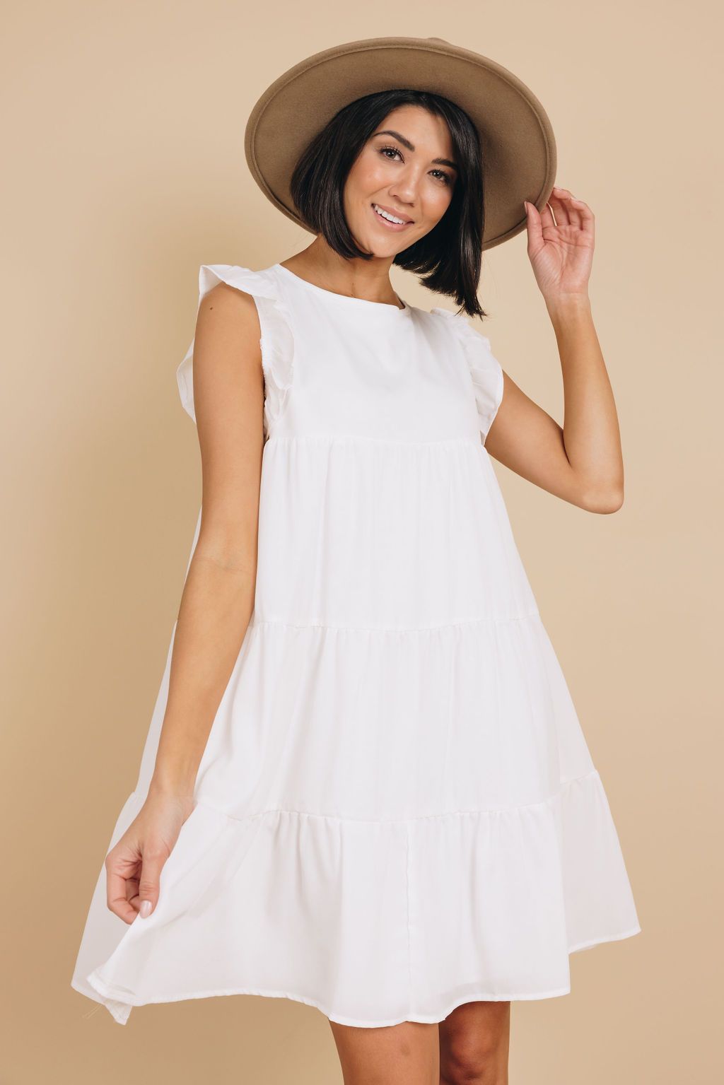 Rocky Ruffle Mini Dress