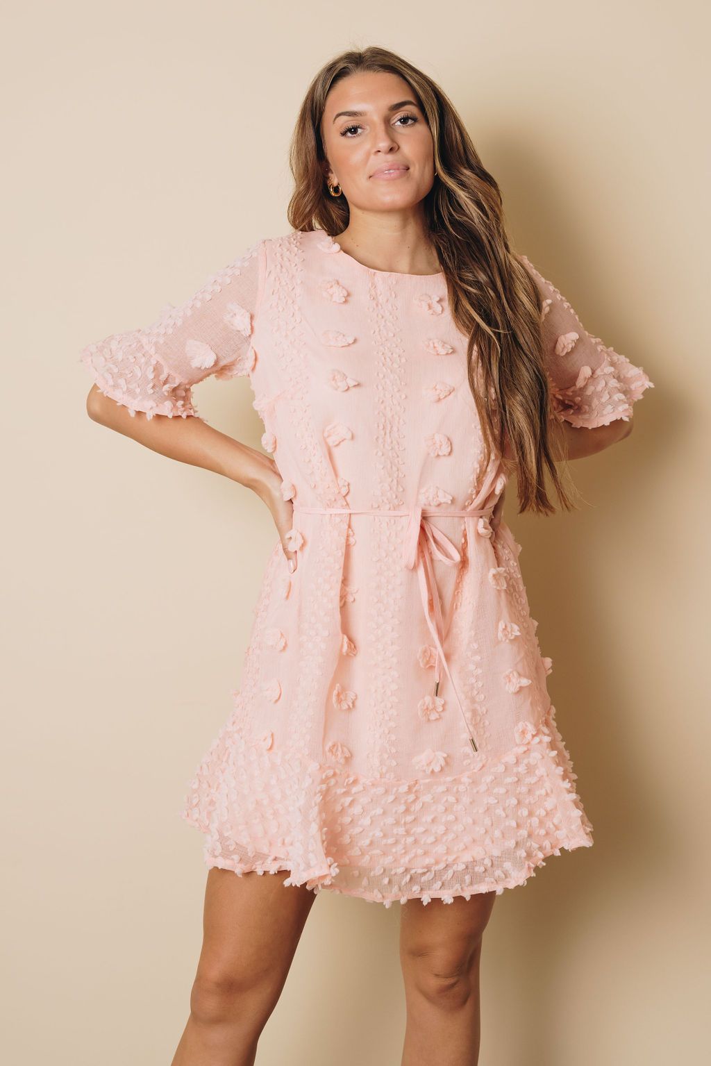 Meredith Swiss Dot Mini Dress