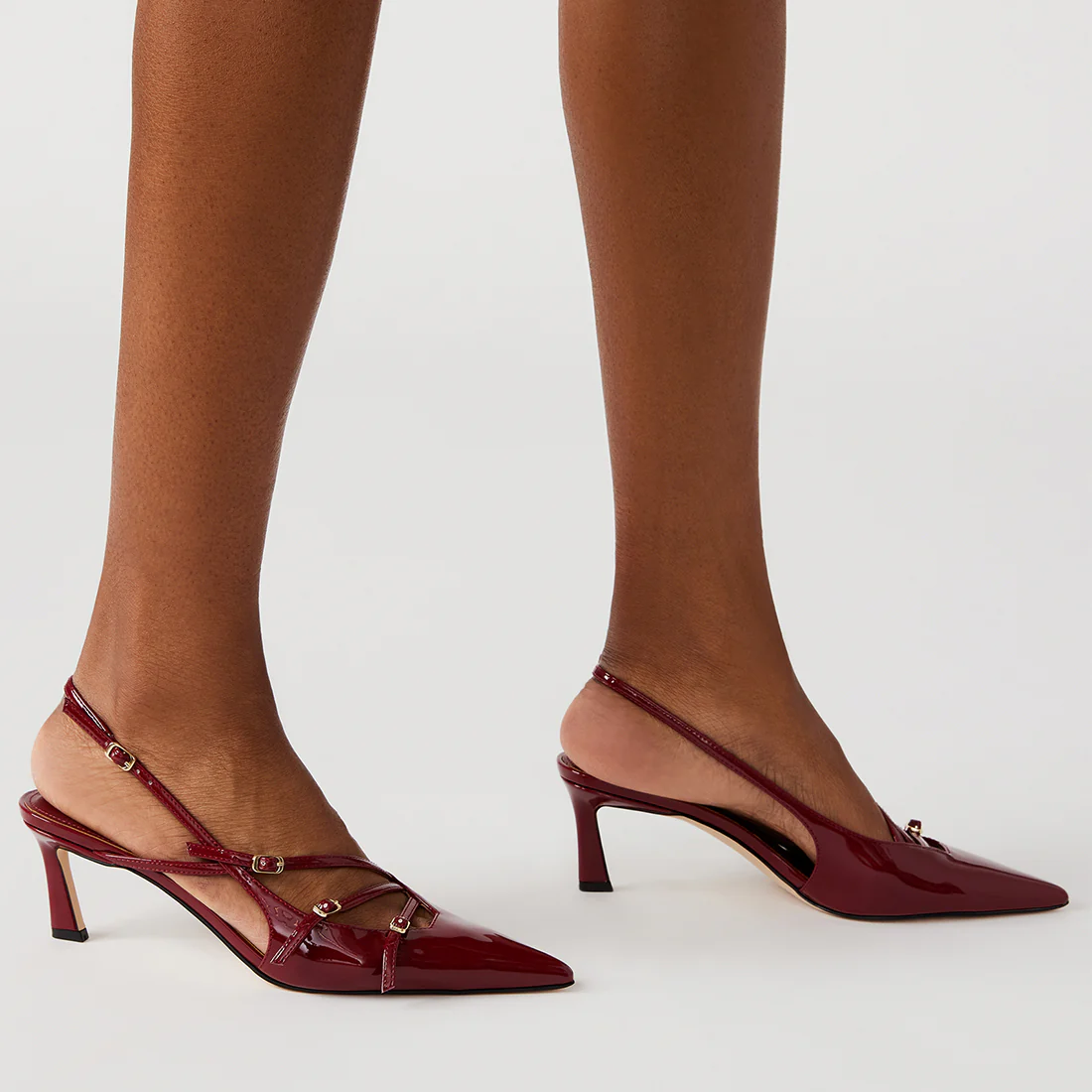 LIANA BURGUNDY PATENT
