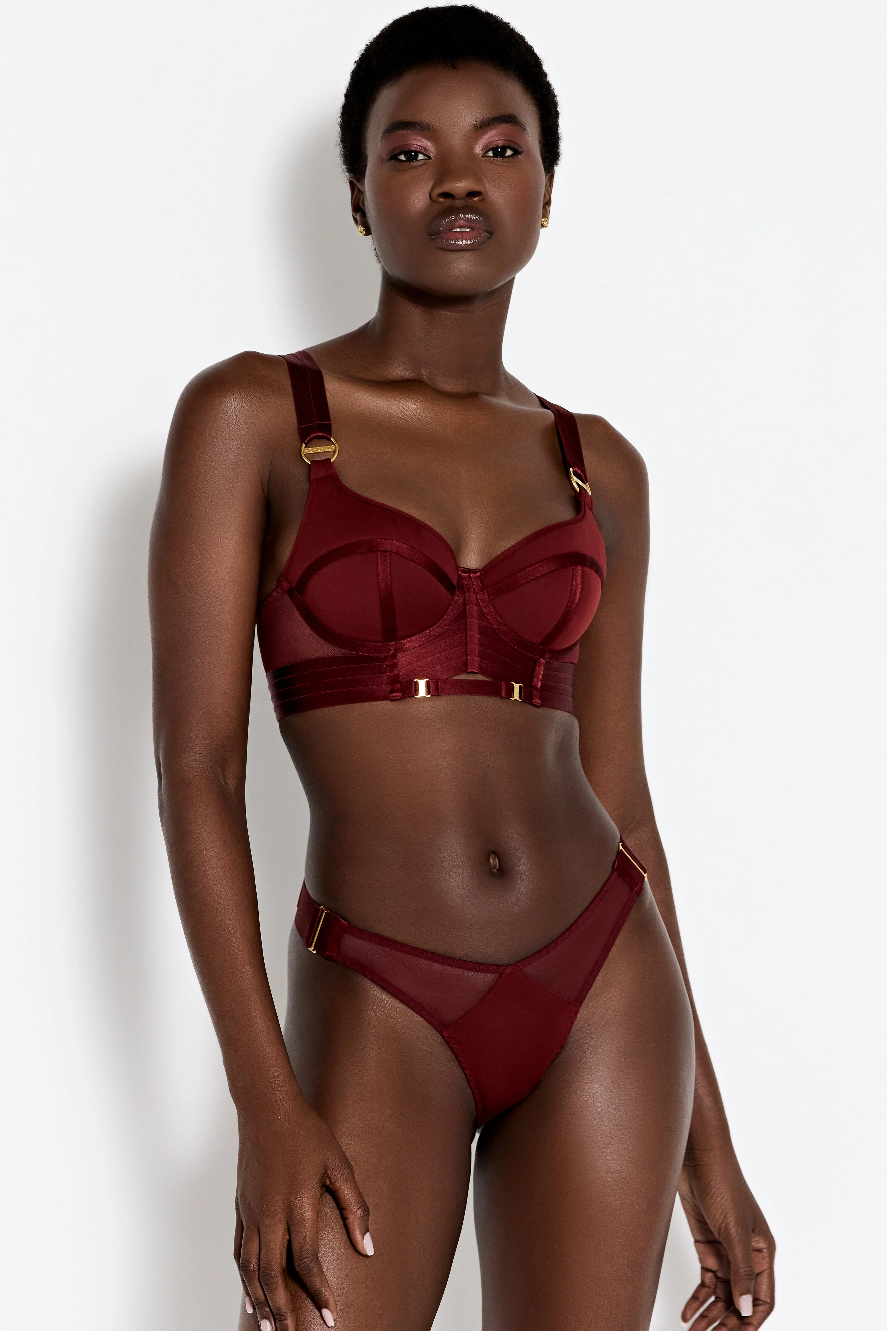 Syra Wide Strap Thong