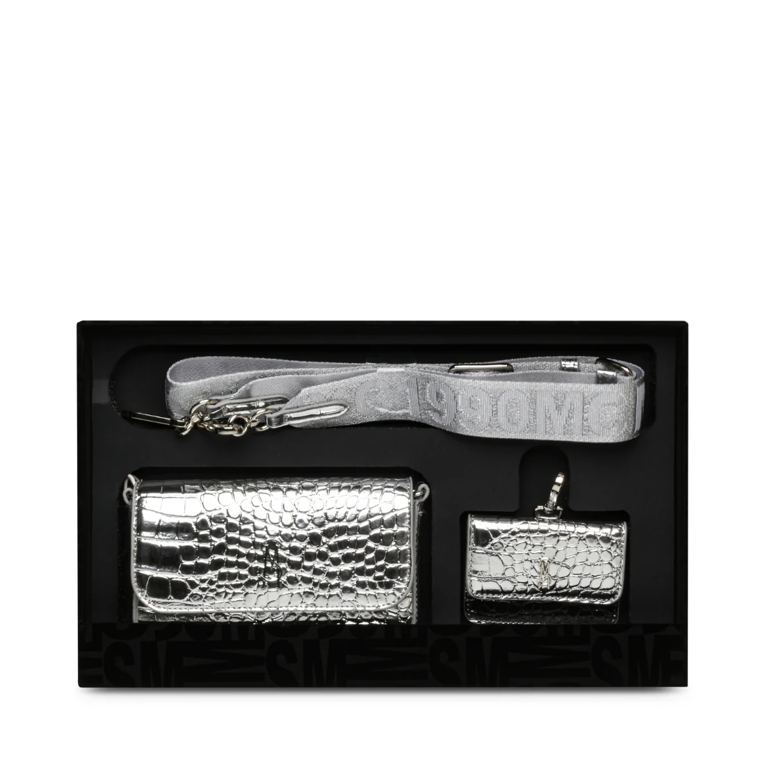 AMELIA BAG GIFT SET SILVER