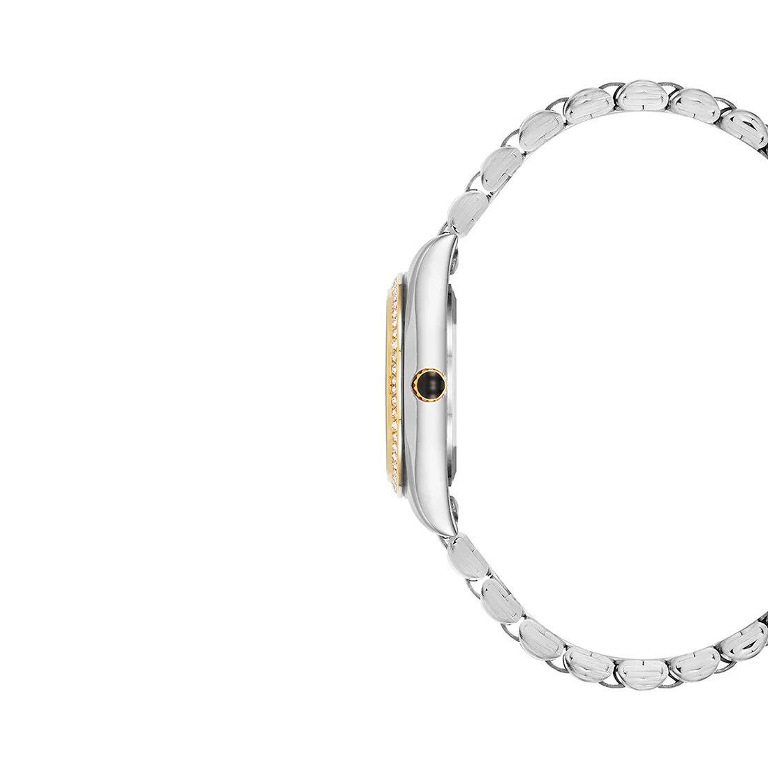 TWO TONE STATEMENT WATCH SILVER MULTI