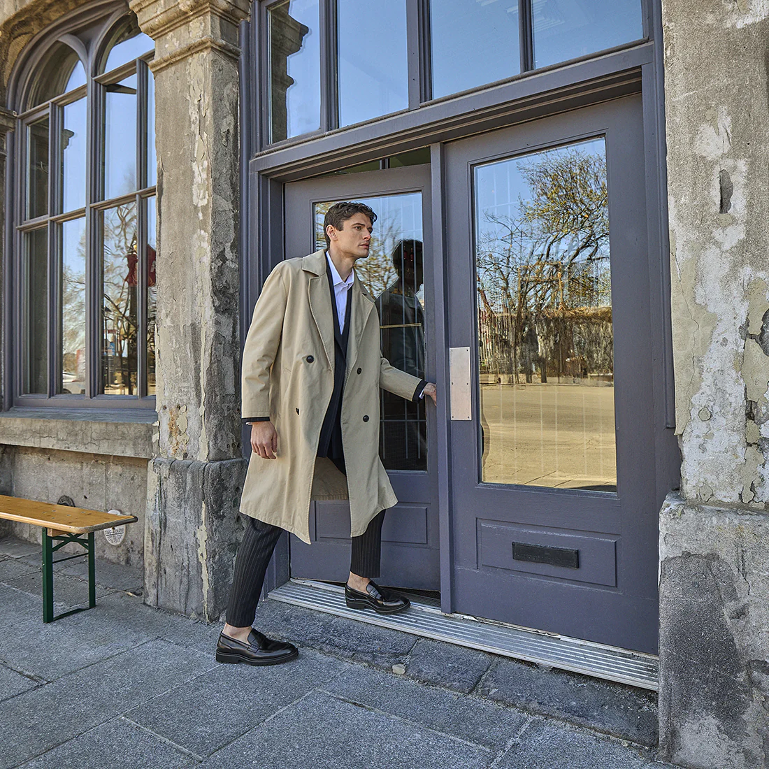 MAISONN BLACK LEATHER