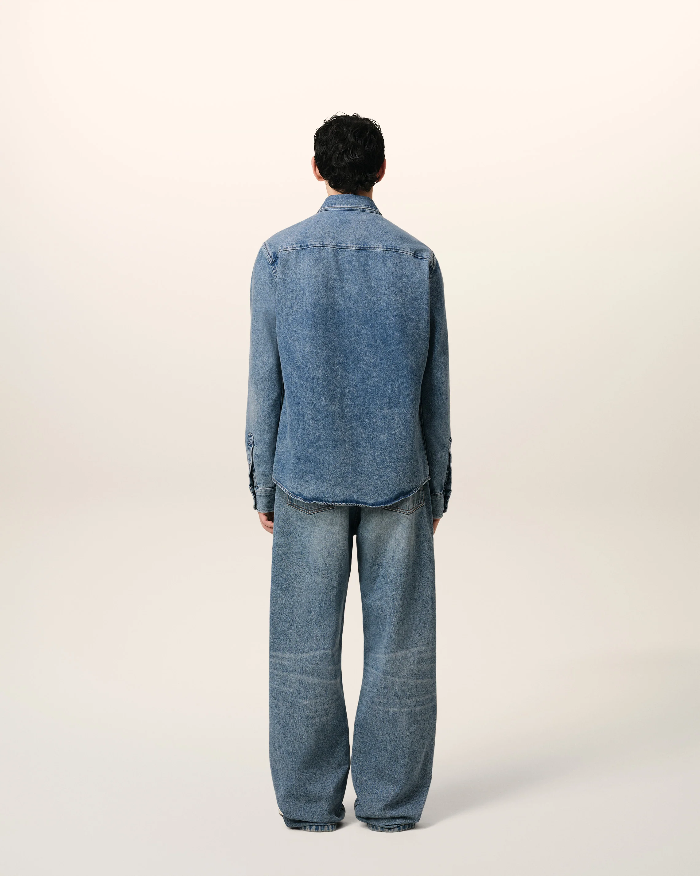 Blue Denim Button-Down Ami de Coeur Shirt