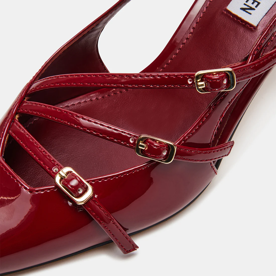 LIANA BURGUNDY PATENT