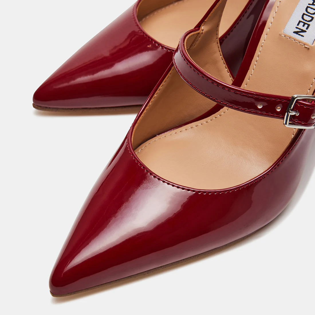 MAEGAN BURGUNDY PATENT