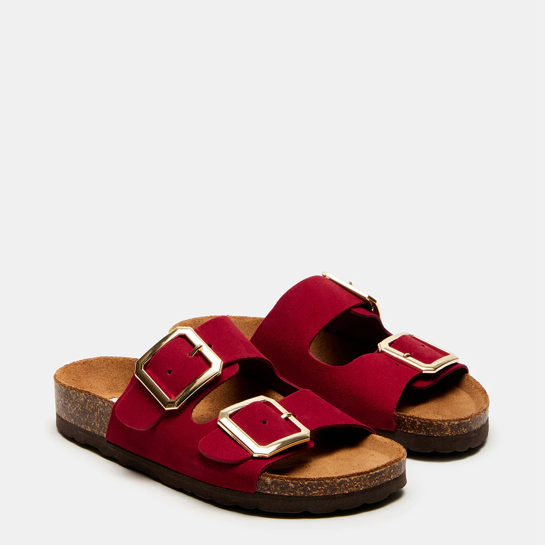 JESSEE RED SUEDE