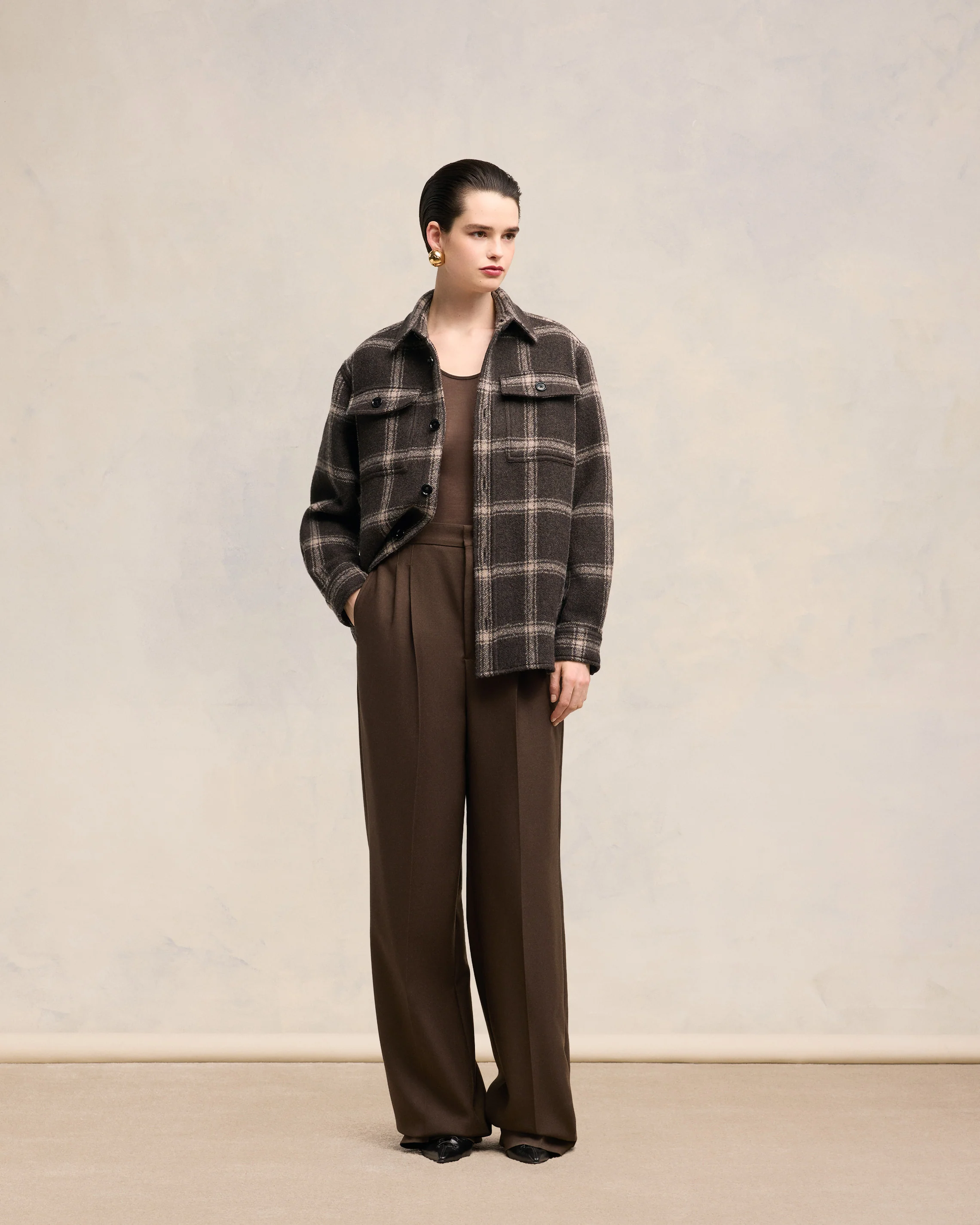 Overshirt With Chest Pocket