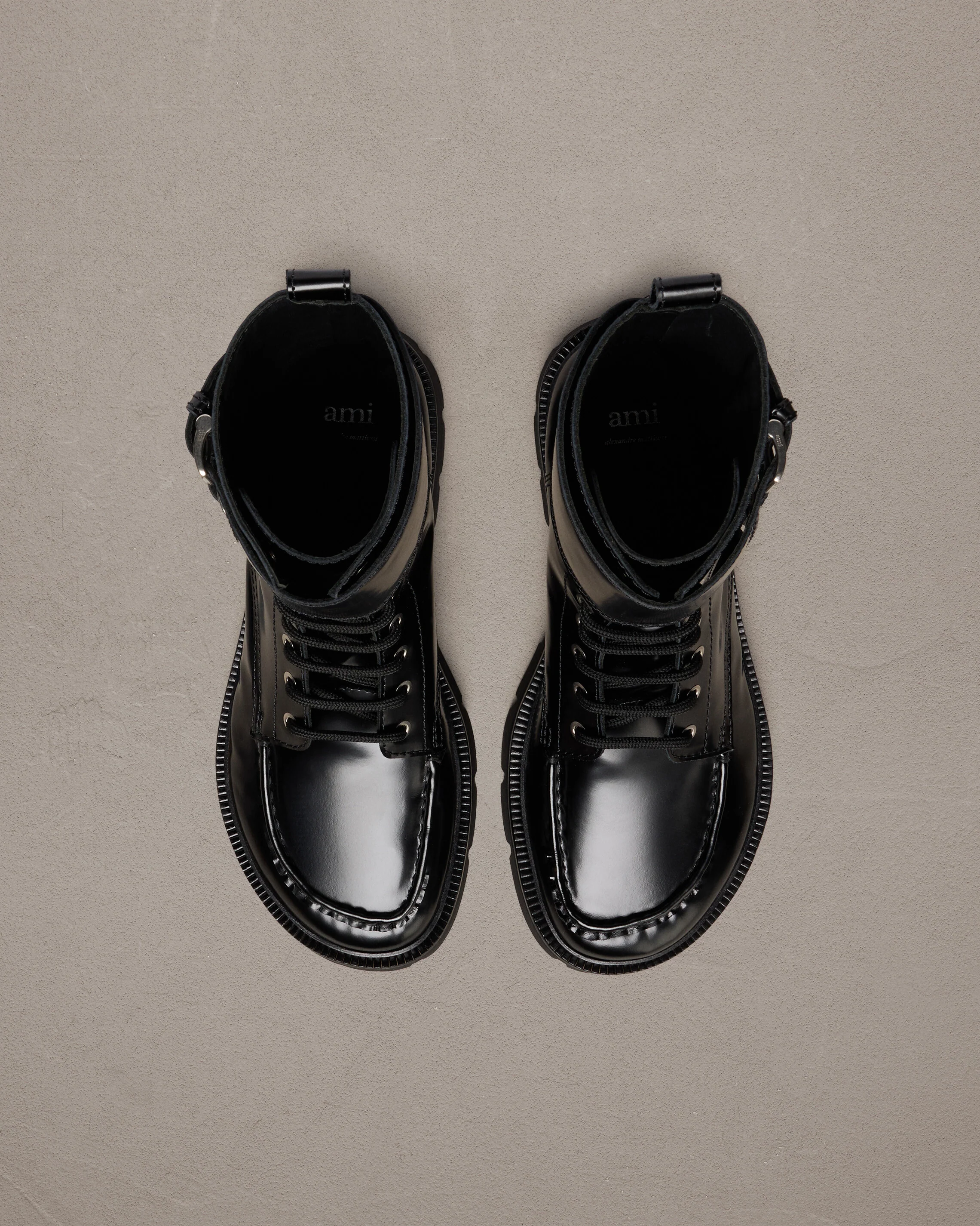 Lace-Up Double Straps Boots