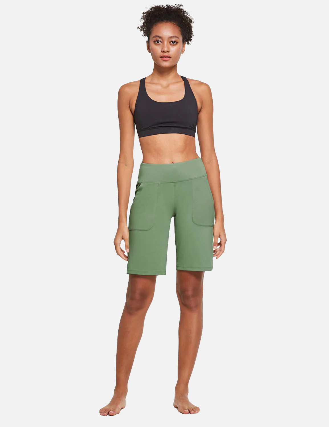 Laureate High Rise Bermuda Shorts
