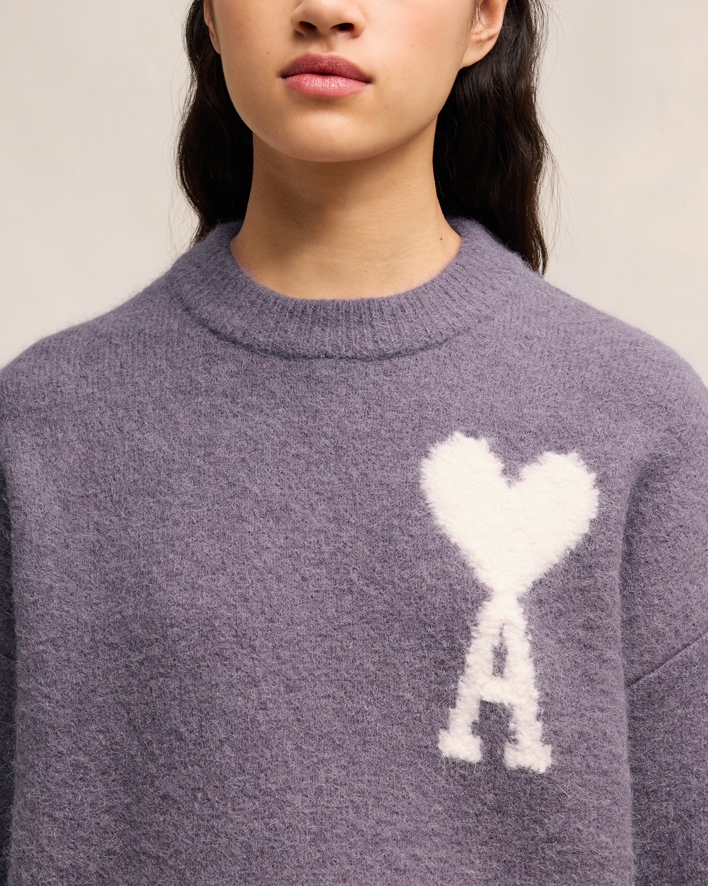 Off-White Ami de Coeur Crew Neck Sweater