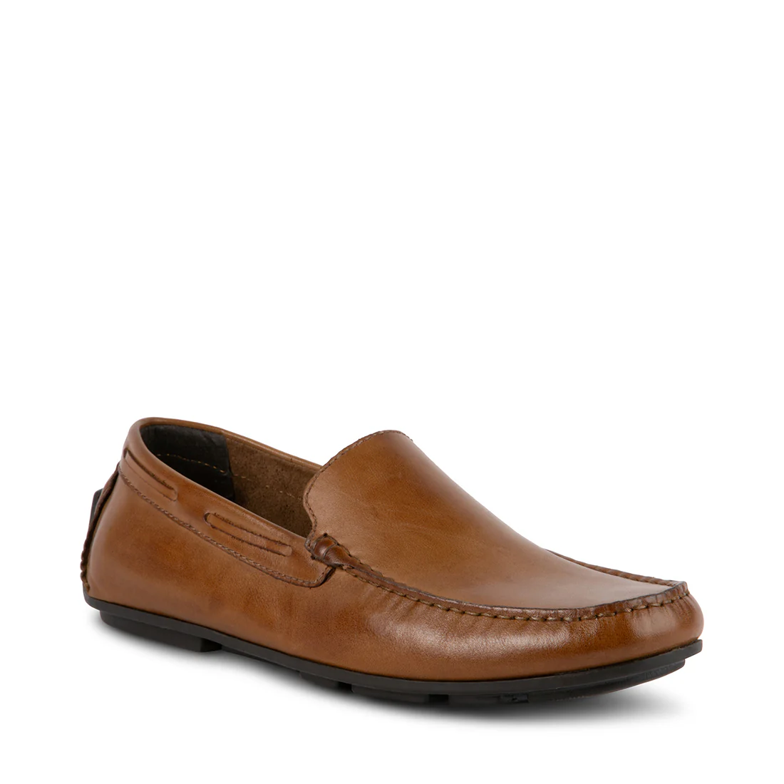 MANOLO BROWN LEATHER
