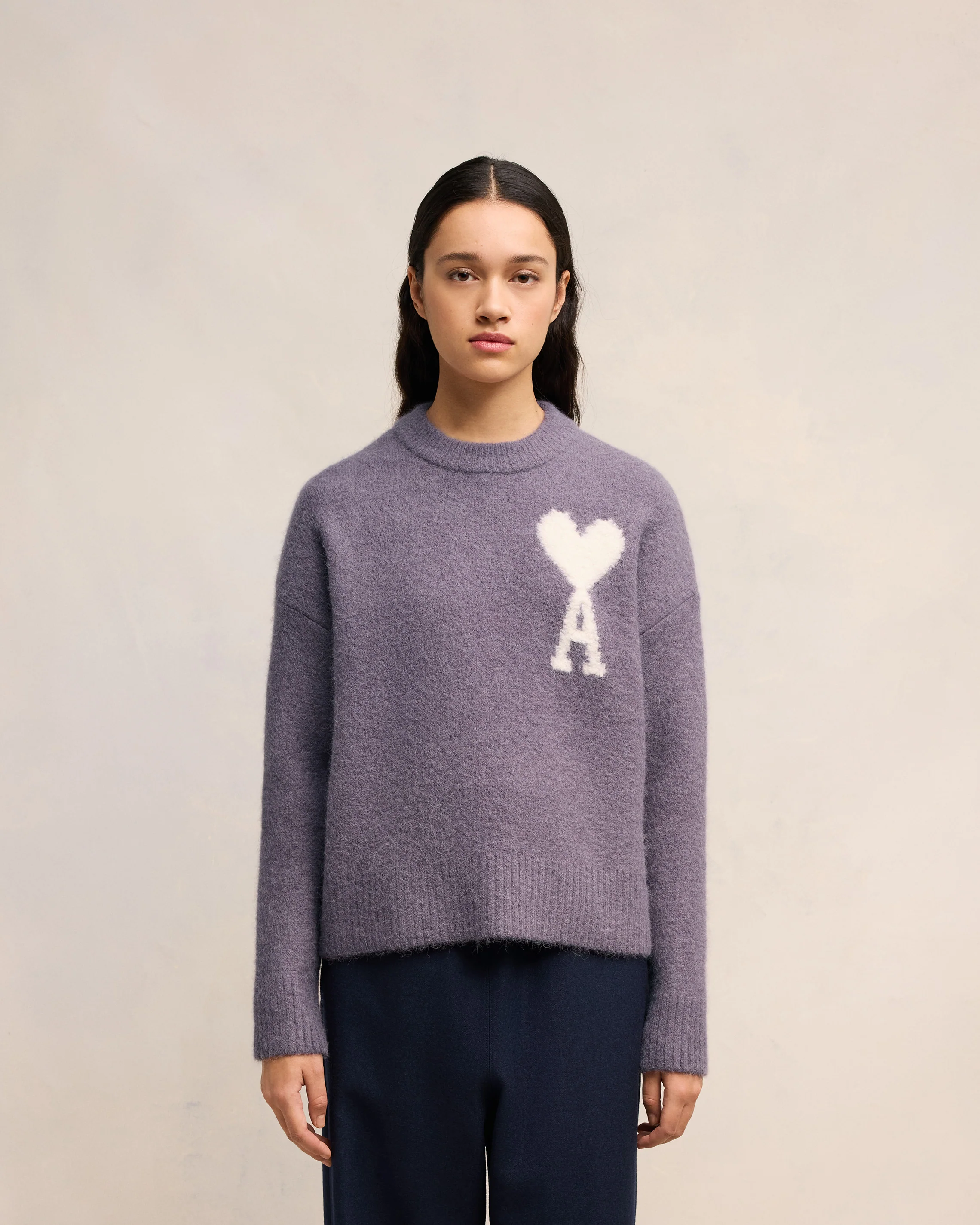 Off-White Ami de Coeur Crew Neck Sweater