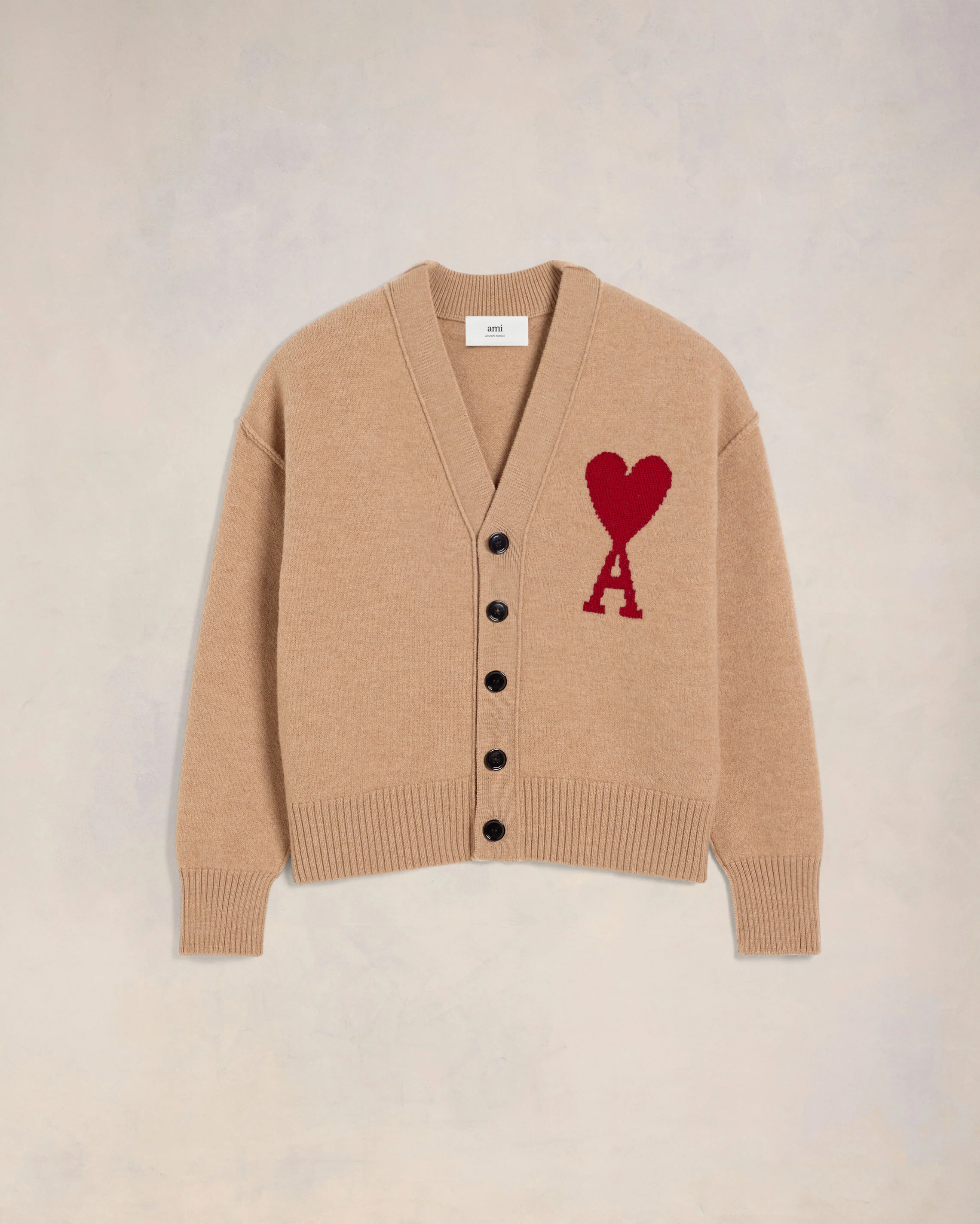 Red Ami de Coeur Cardigan