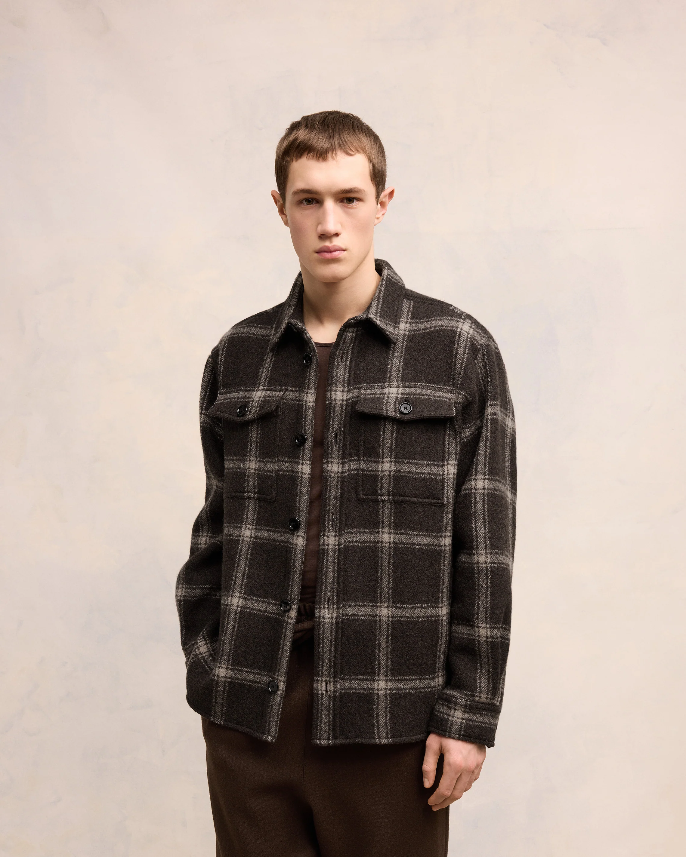 Overshirt With Chest Pocket