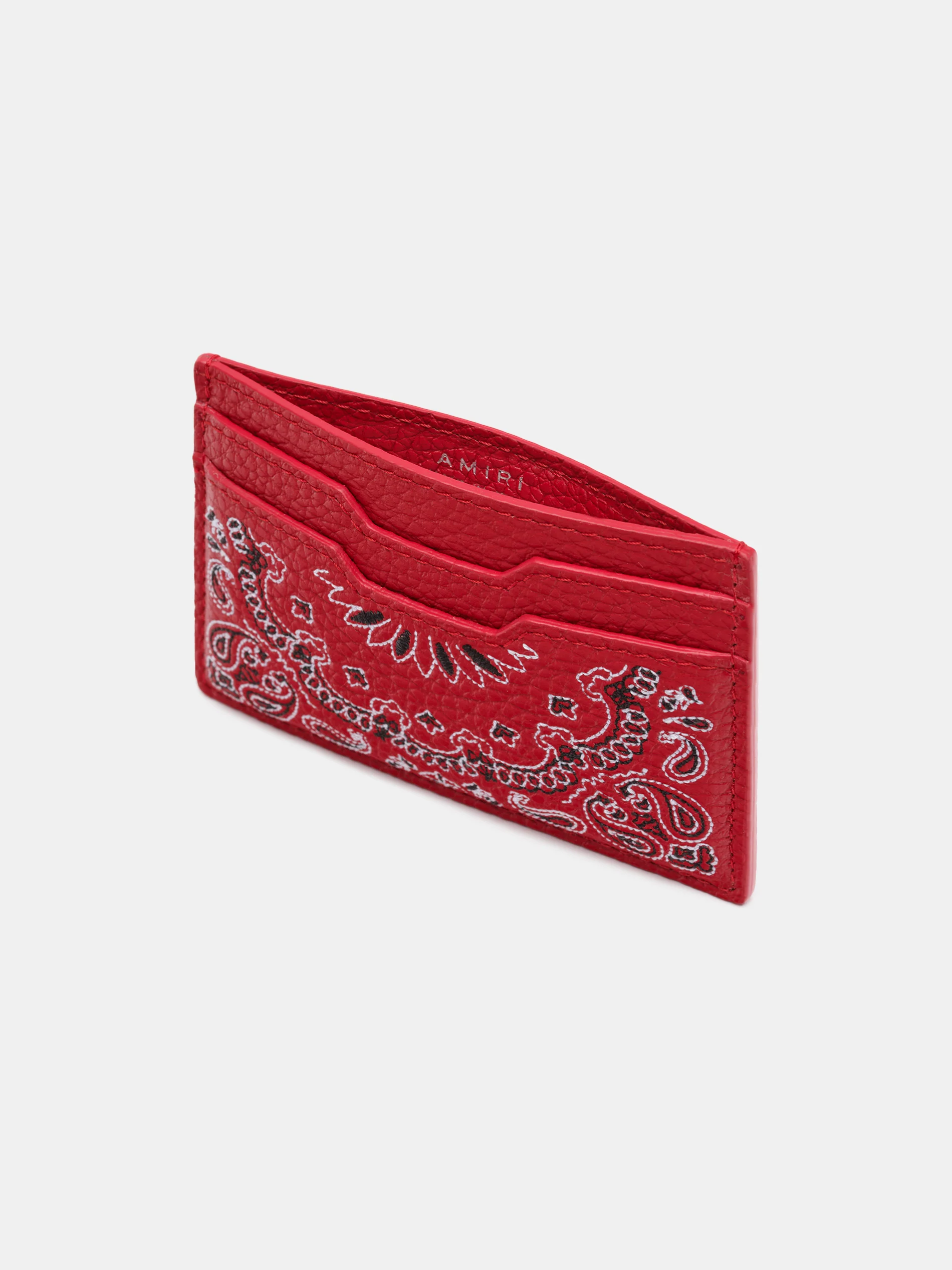 BANDANA CARD HOLDER - Red