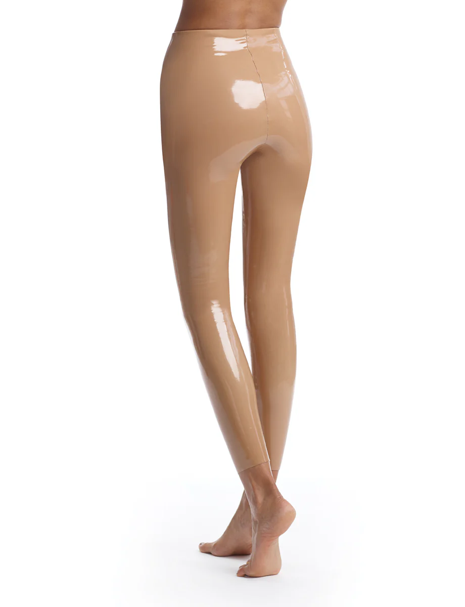 Faux Patent Leather Legging