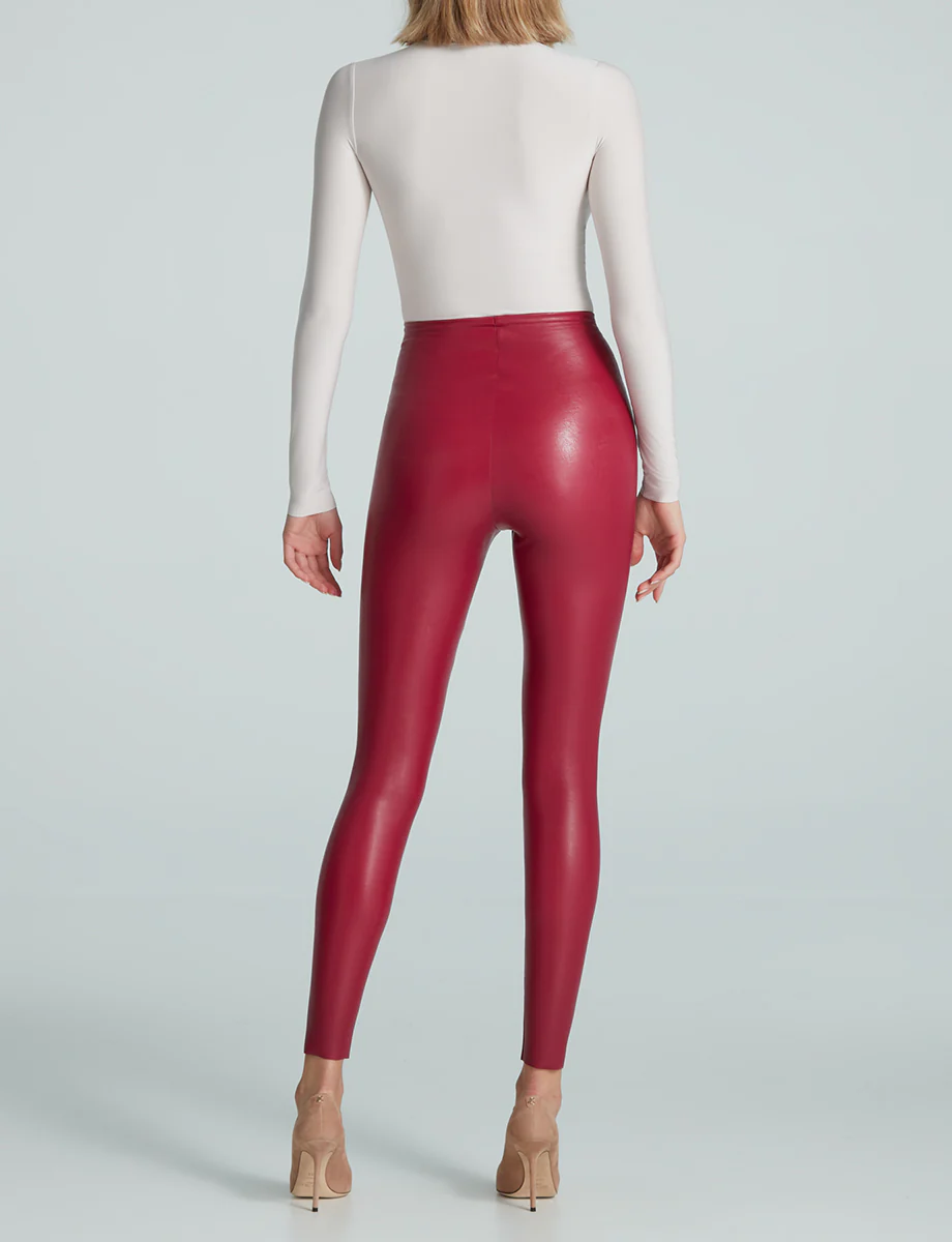 Faux Leather Legging