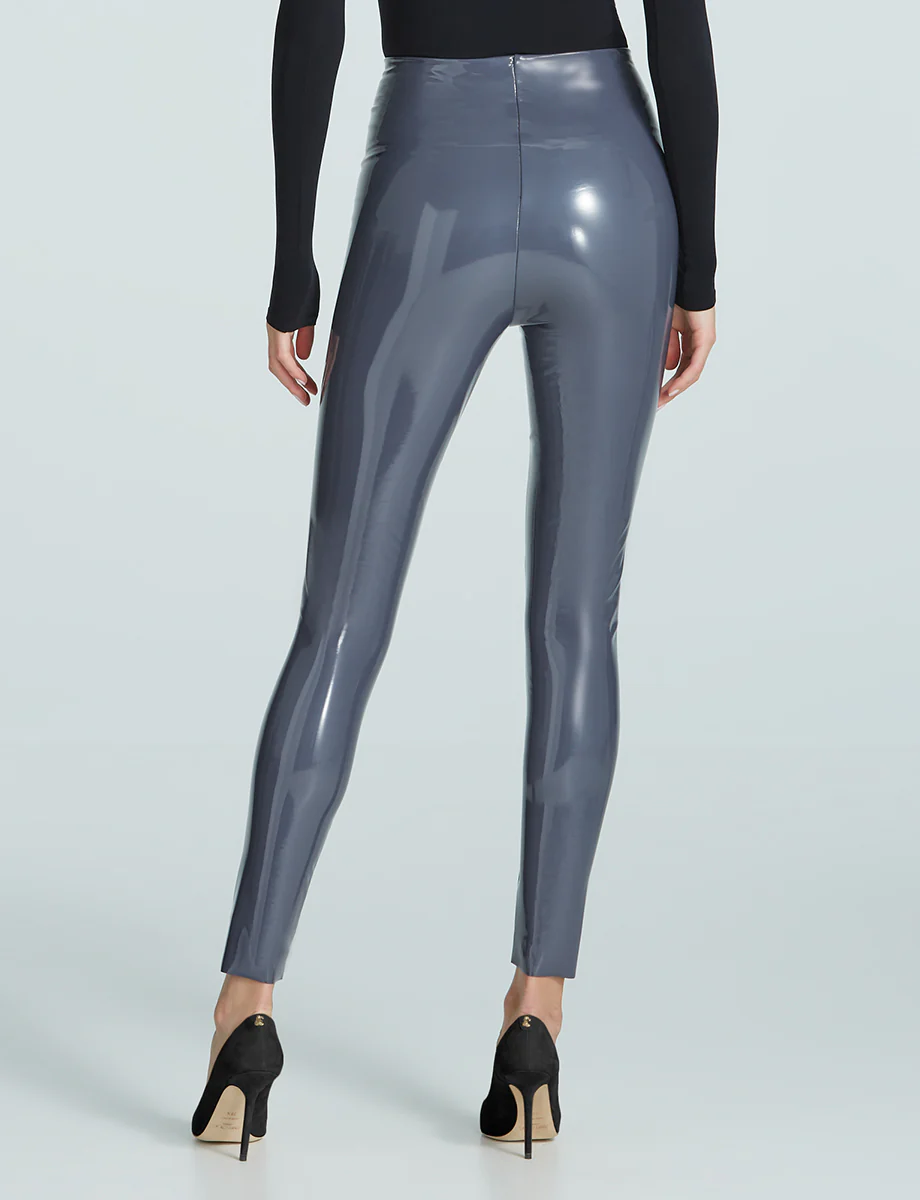 Faux Patent Leather Legging