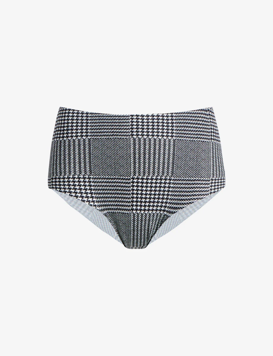 Classic Print High Rise Bikini