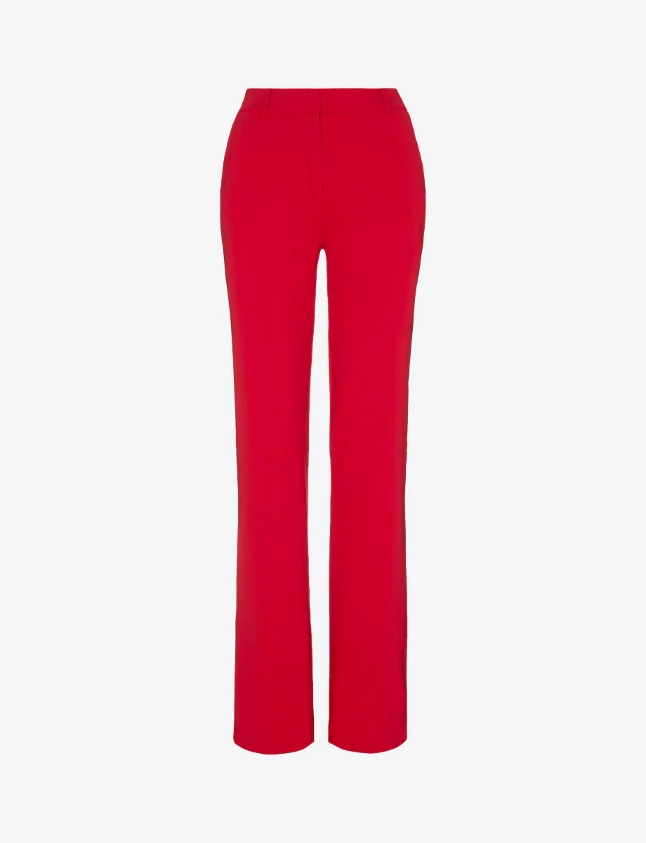 Neoprene CEO Wide Leg Trouser