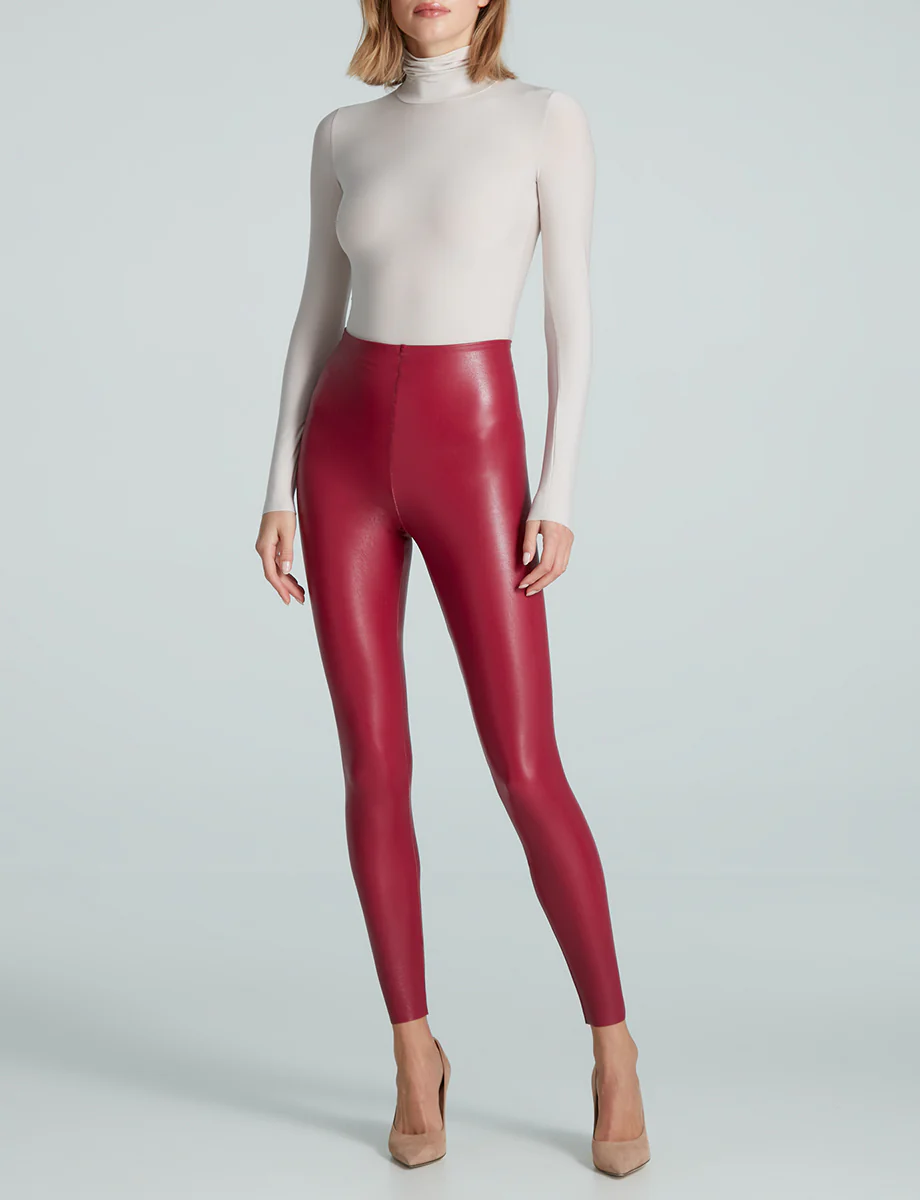Faux Leather Legging