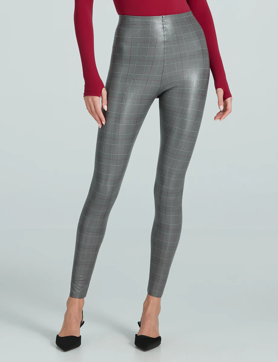 Faux Leather Print Legging