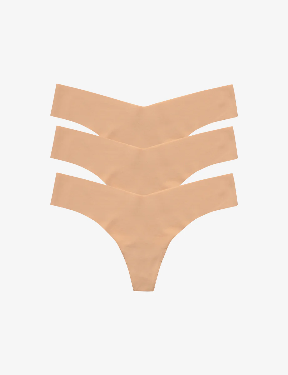 Classic Solid Thong 3-Pack