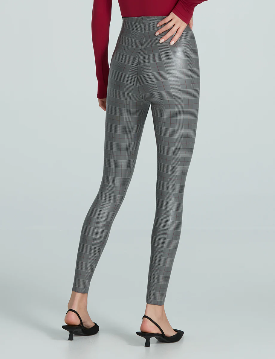 Faux Leather Print Legging