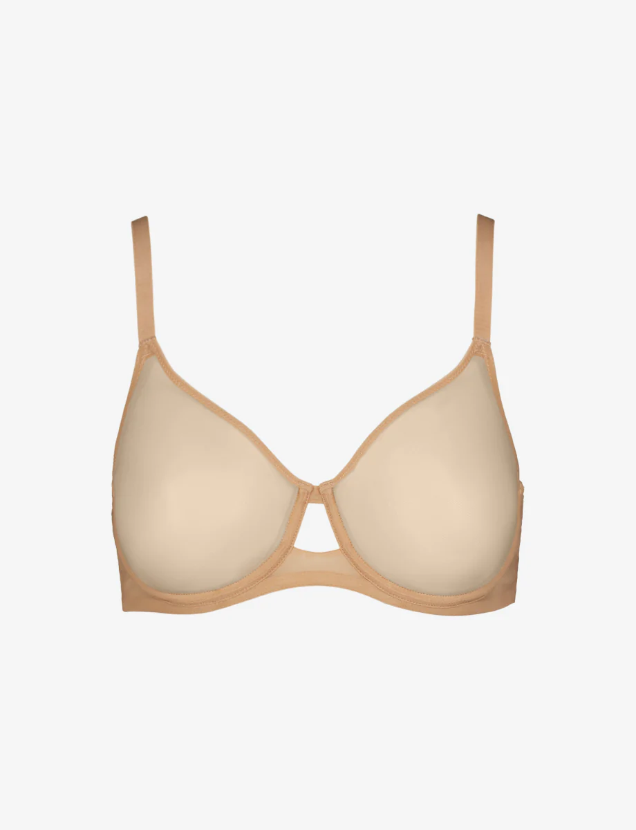 Chic Mesh Full Cup Underwire Bra