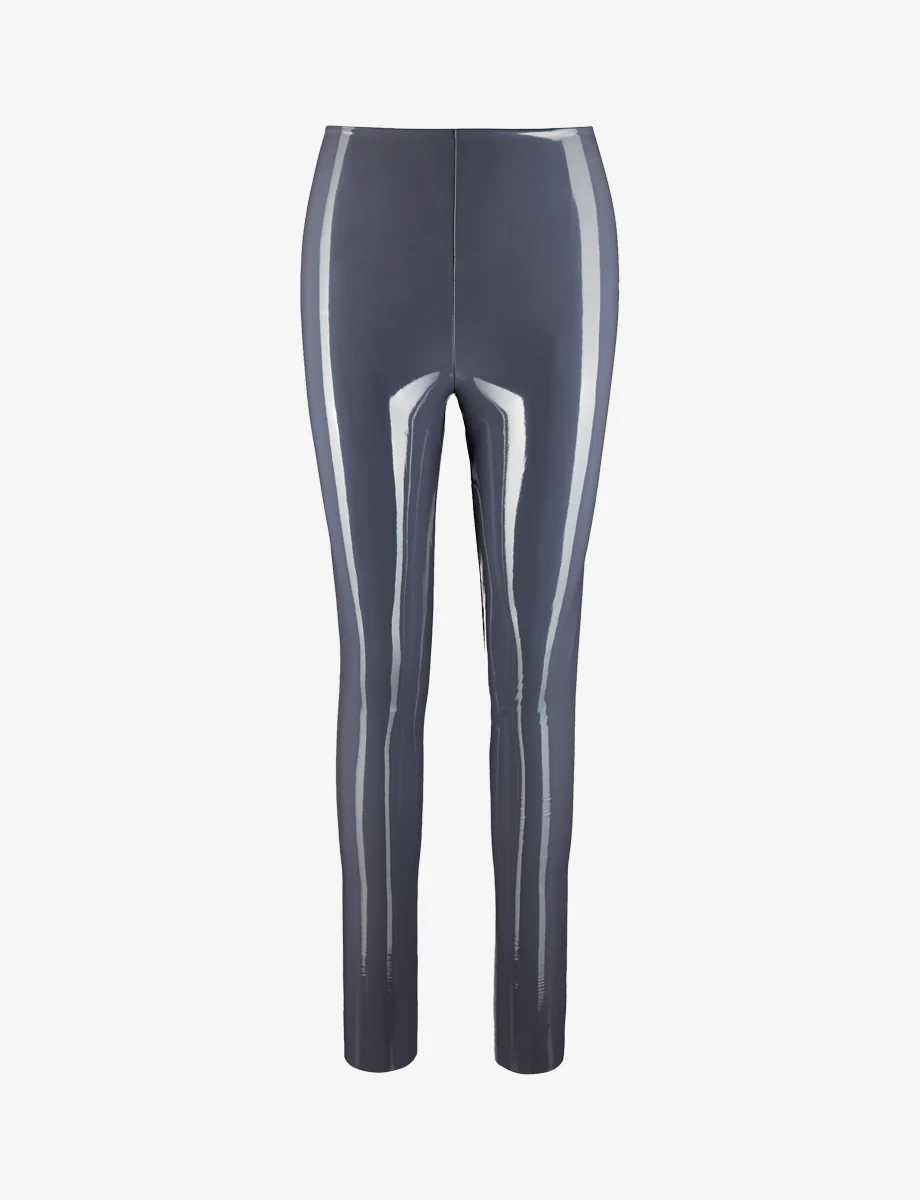 Faux Patent Leather Legging