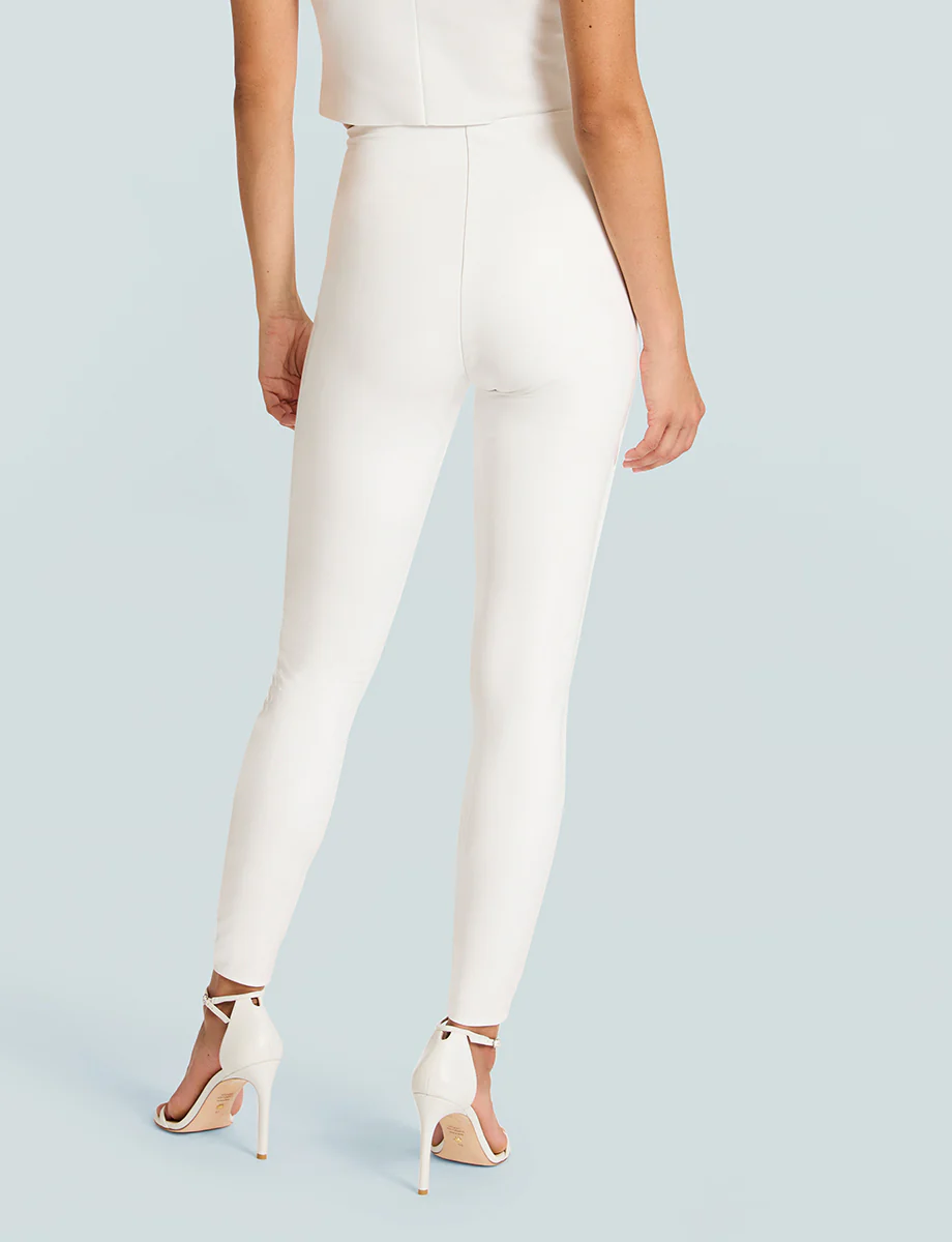 Faux Patent Leather Legging