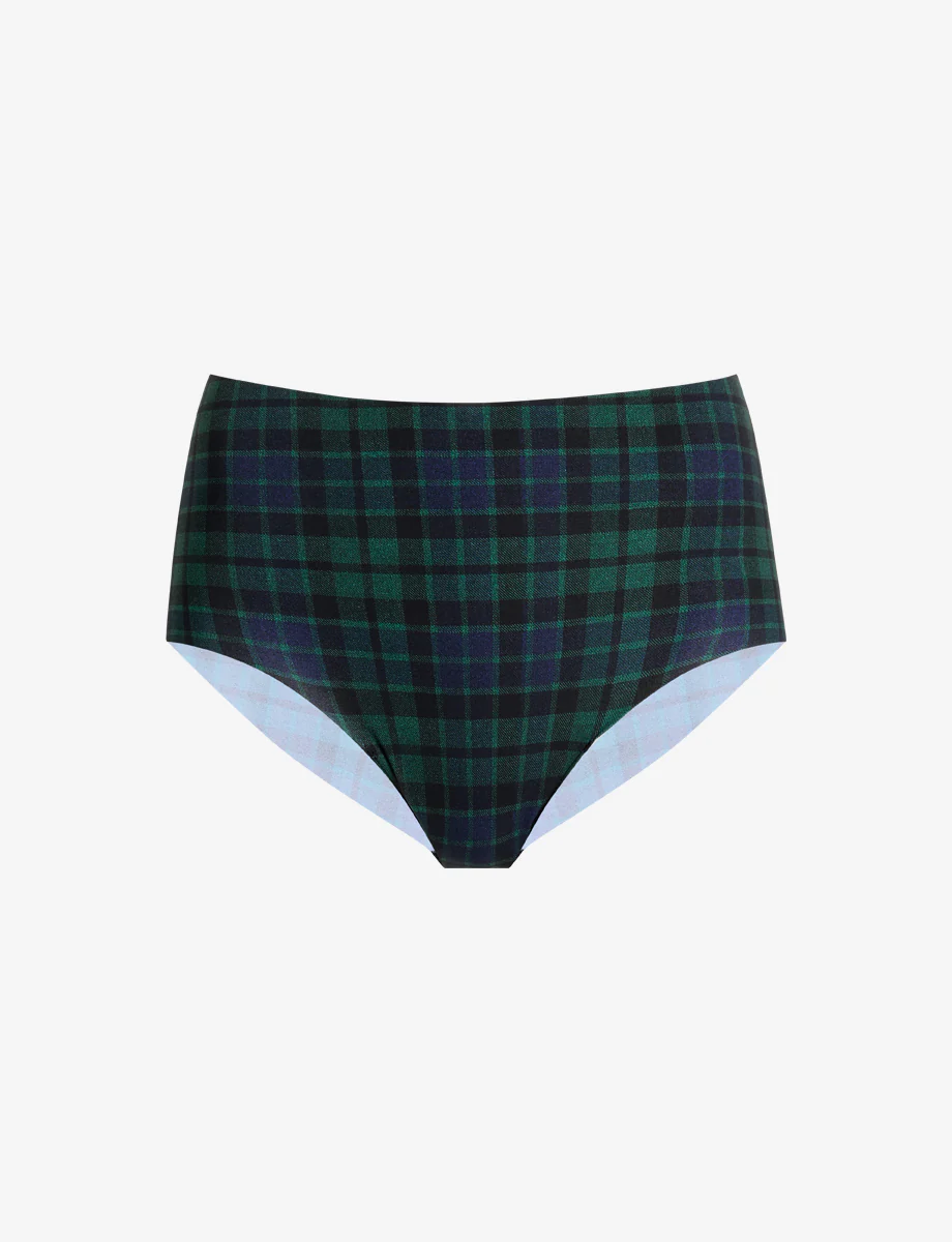 Classic Print High Rise Bikini