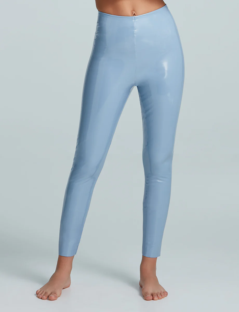 Faux Patent Leather Legging