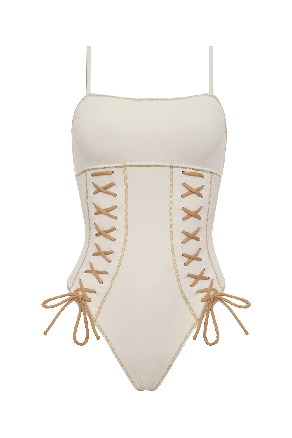 Kylee Cheeky One Piece Swimsuit - Sandstorm