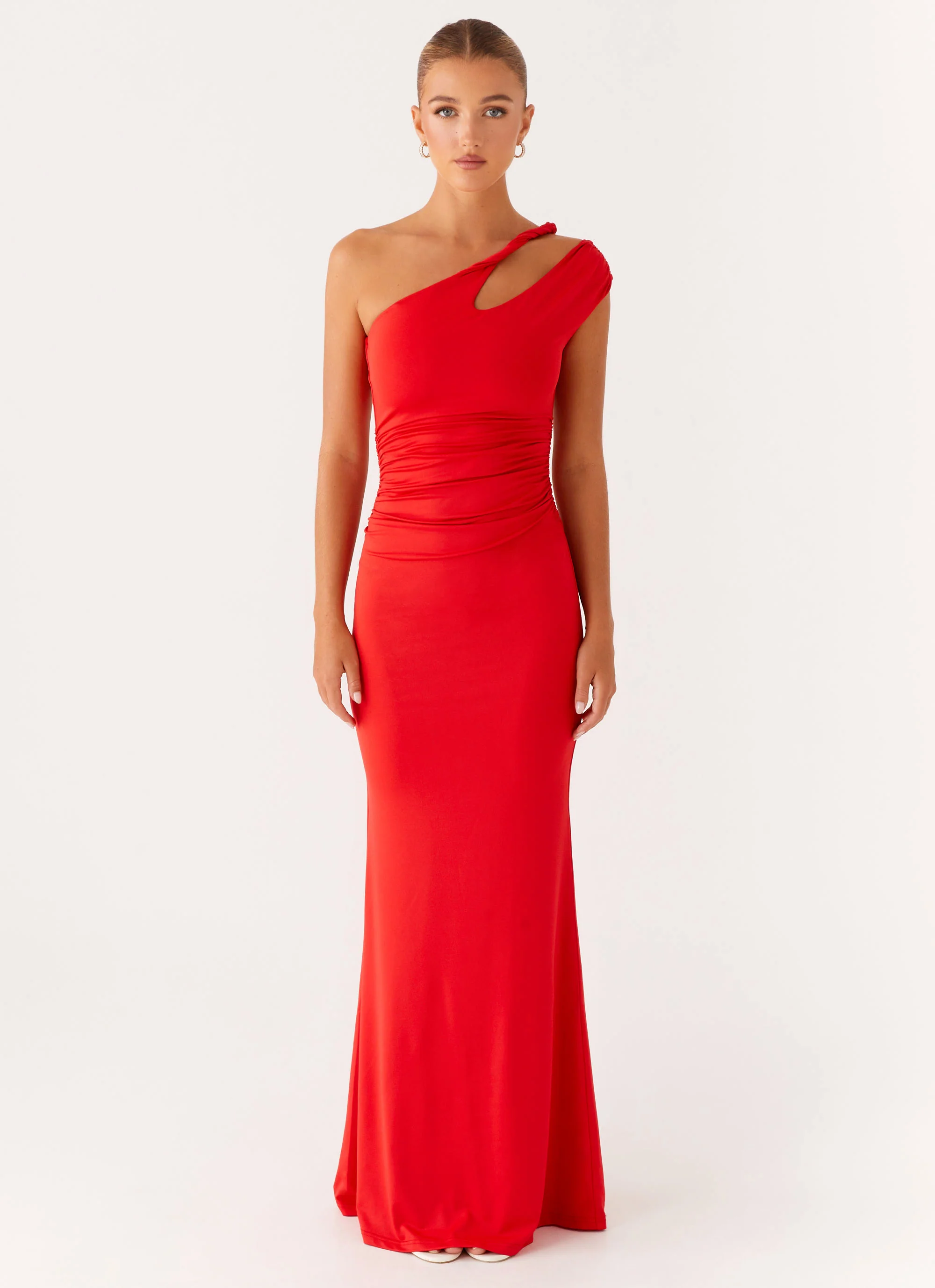 Lopez Maxi Dress - Tangerine