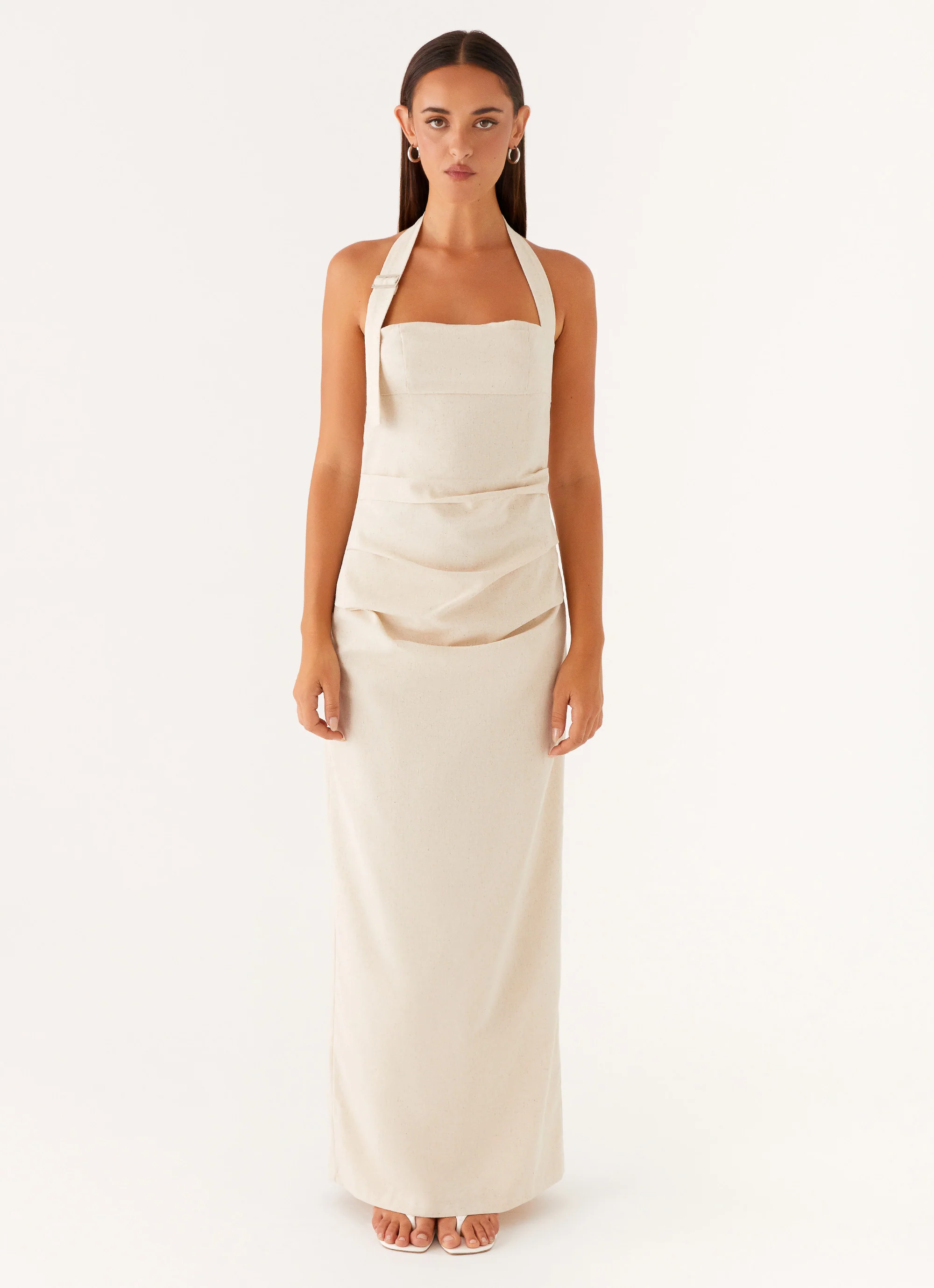 Rumour Has It Maxi Dress - Oatmeal